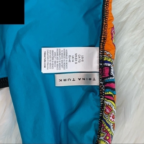 NWT Trina Turk Nepal Sash Bottom Hipster - Picture 10 of 12